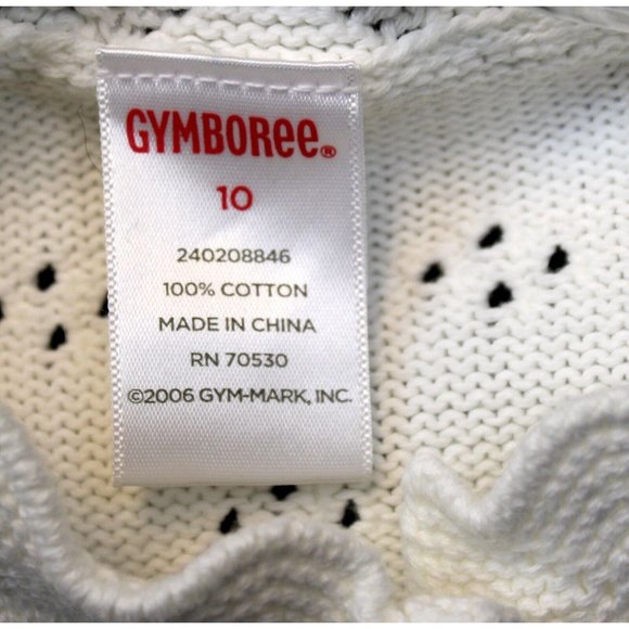 NEW 2007 Gymboree Love is in The Air White Cardigan Sweater Flower Scallop Edge - Picture 11 of 11